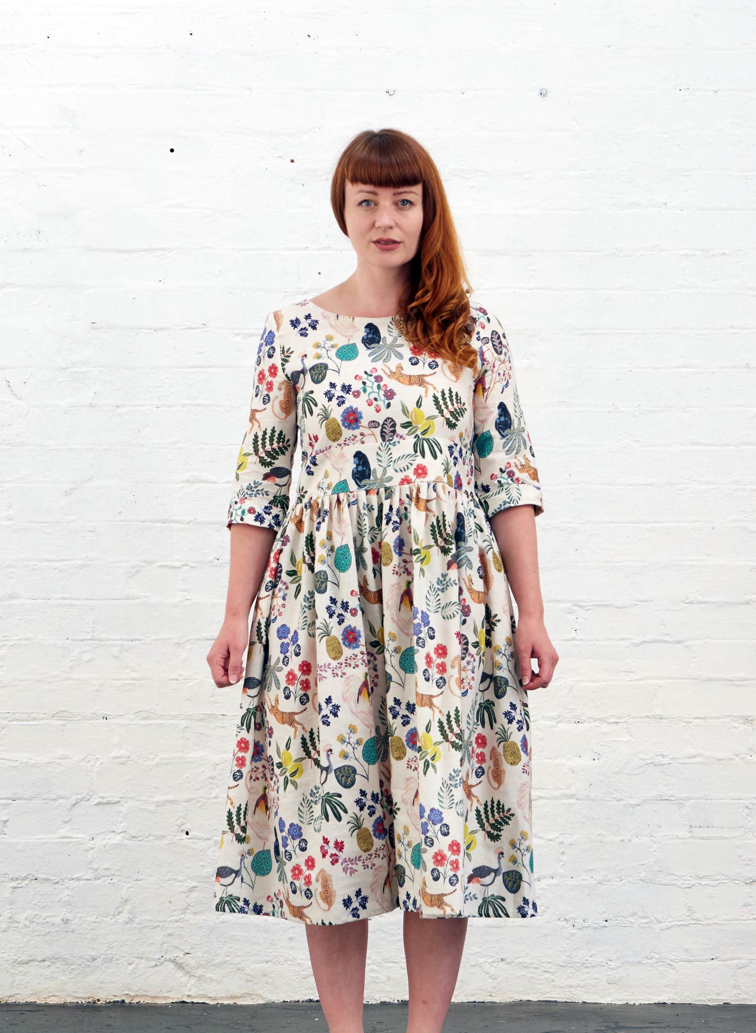 Archive Sale - Size M - Philippa - Paradise Garden Dress
