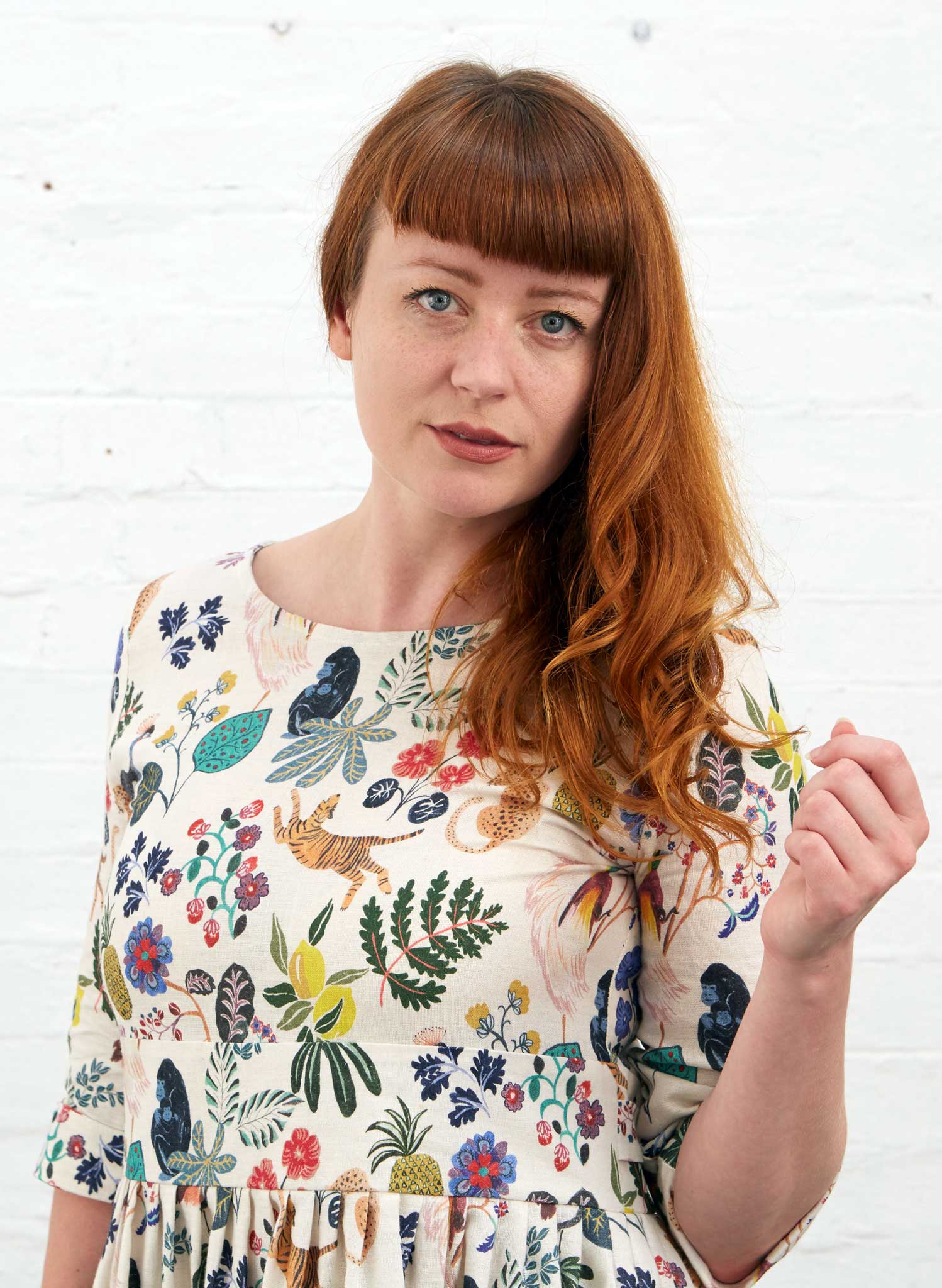 Archive Sale - Size M - Philippa - Paradise Garden Dress