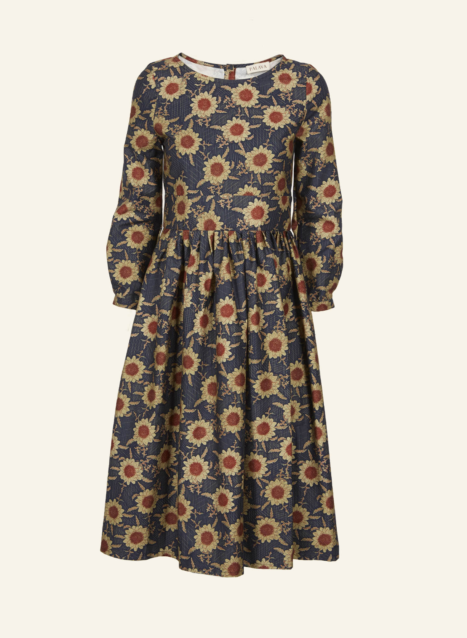 Philippa Dress - Navy Artichoke