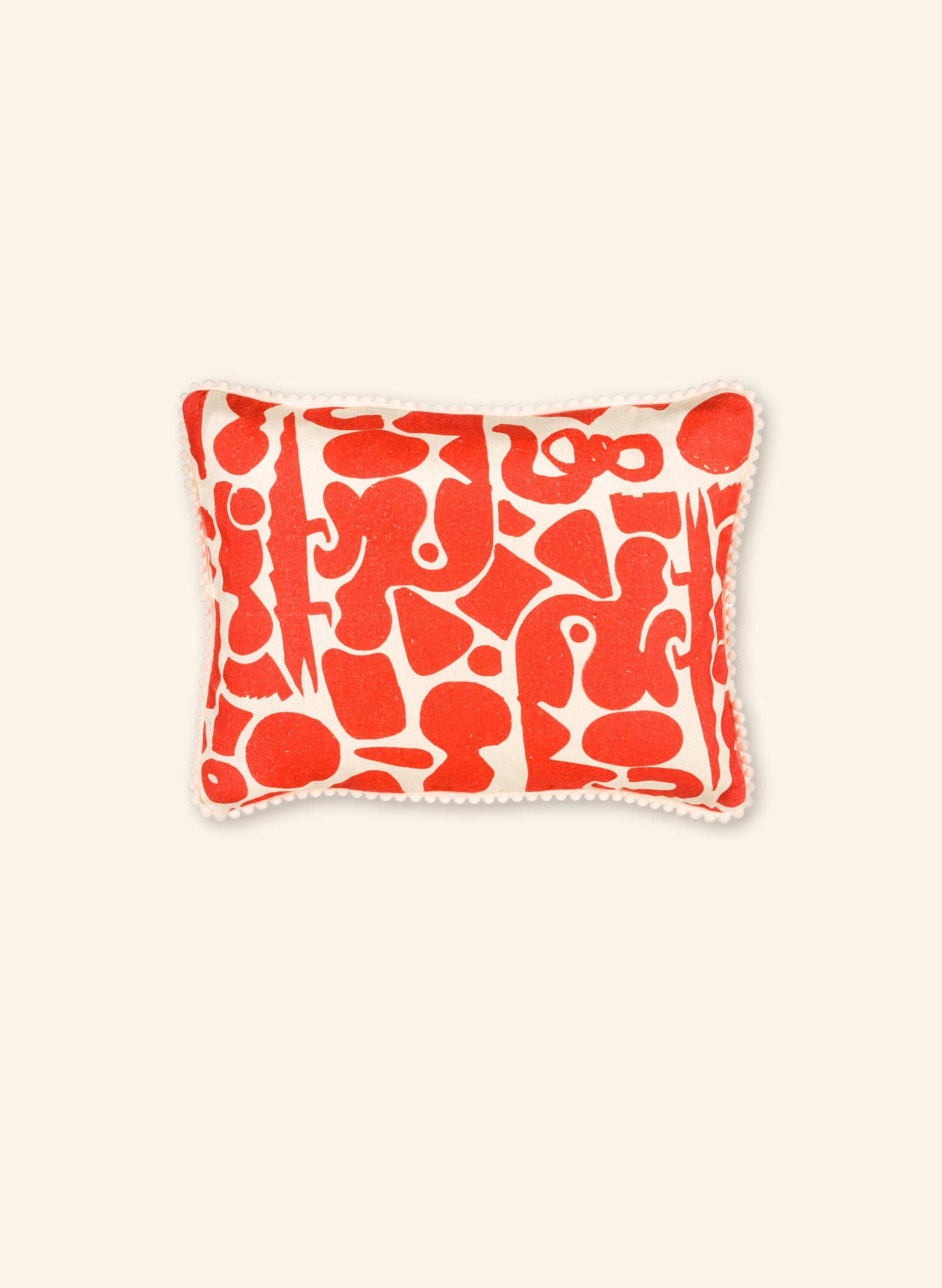 Small Cushion Cover - Red Cave