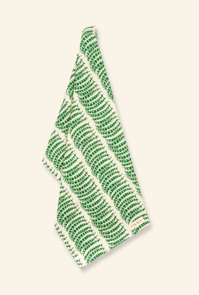 Tea Towel - Green Peas