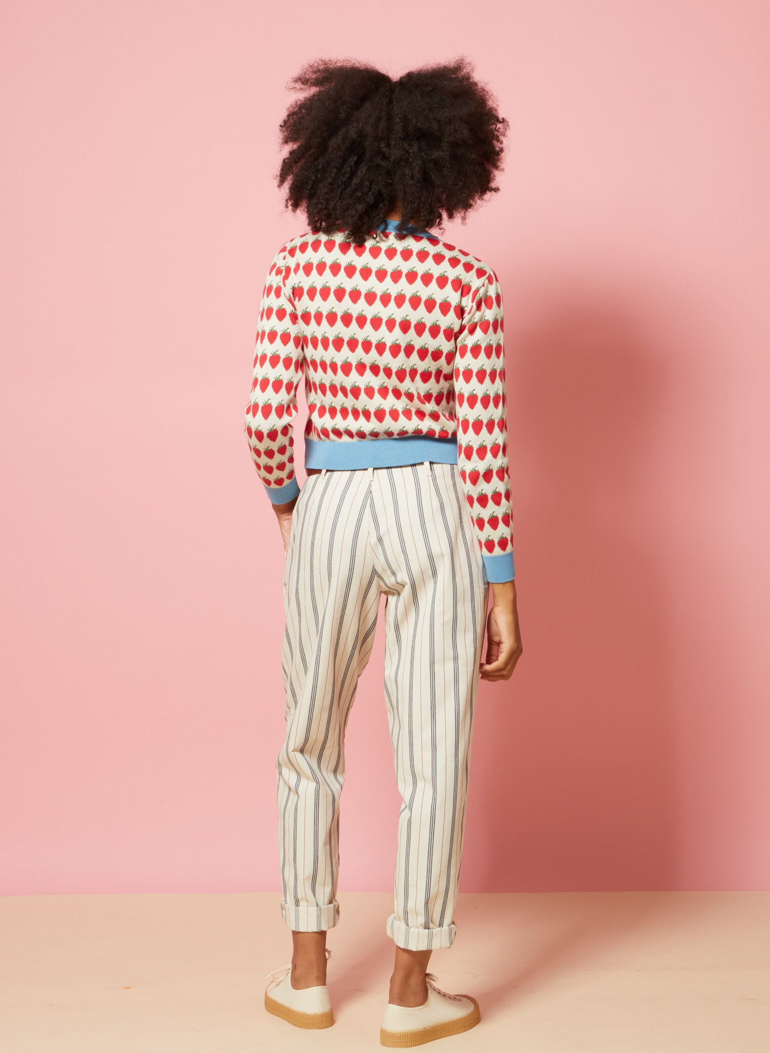 Wilma - Stripe Trousers