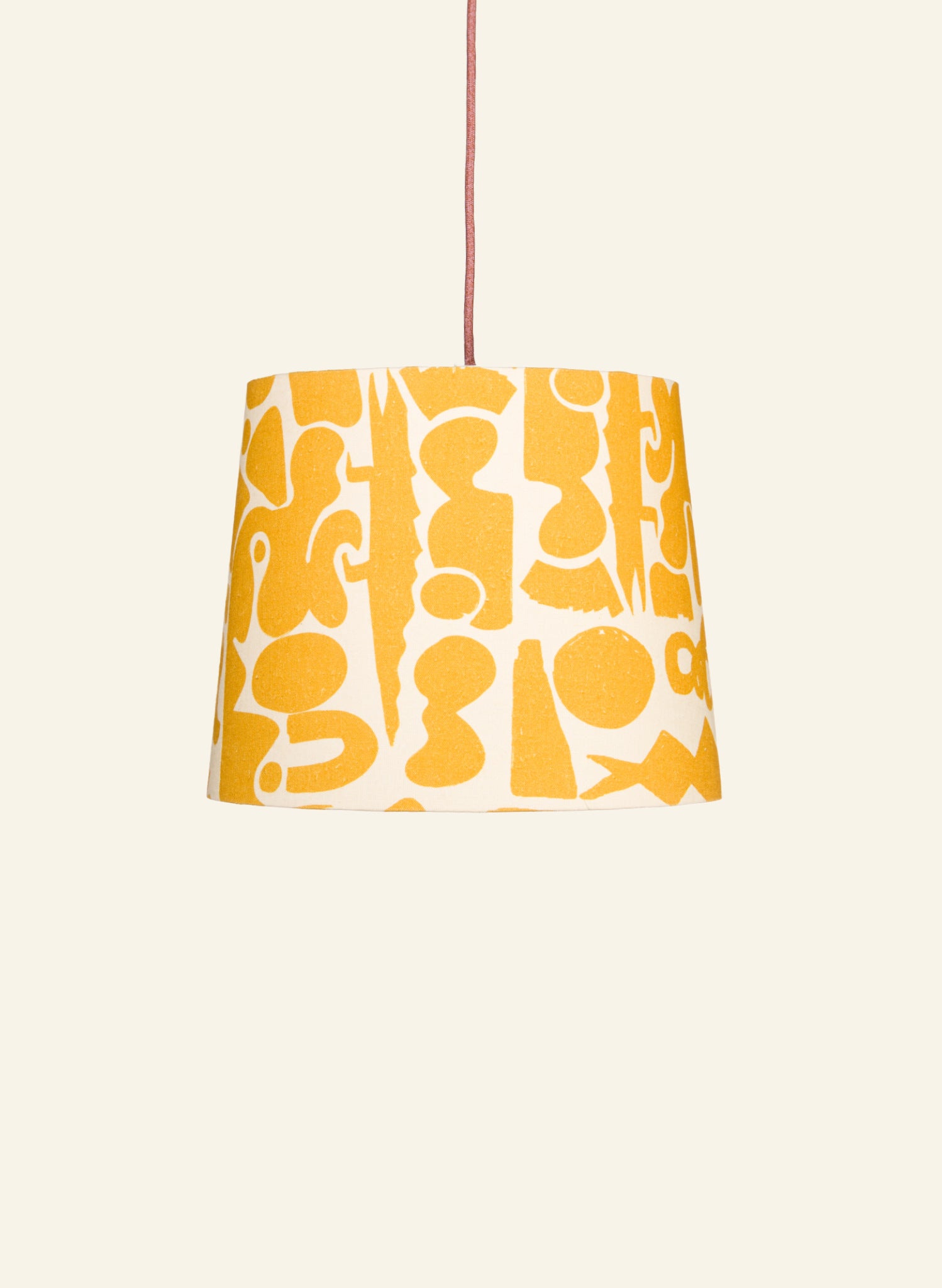 Empire Lampshade - Yellow Cave