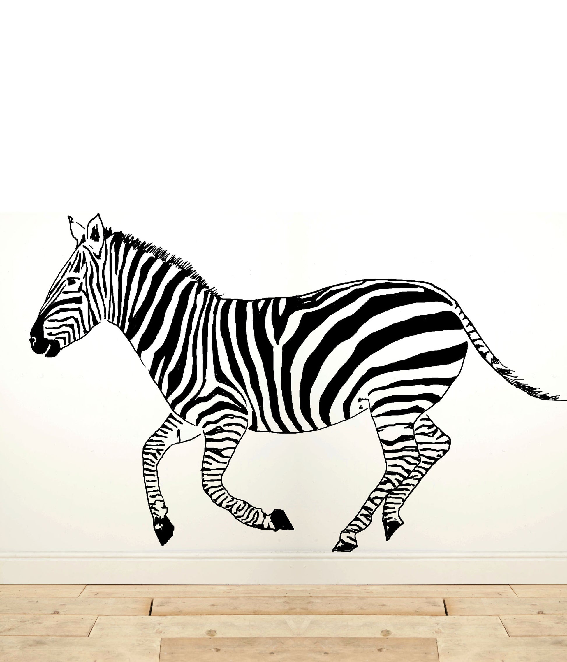 Zebra Wall Sticker - Palava